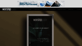 What Worshipleader.com website looked like in 2020 (4 years ago)