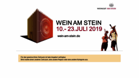 What Weingut-am-stein-wuerzburg.regiondo.de website looked like in 2020 (4 years ago)