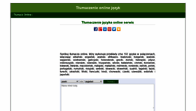 What Webtran.pl website looked like in 2020 (4 years ago)