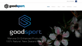 What Wearegoodsport.com website looked like in 2020 (4 years ago)