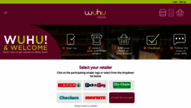 What Wuhu.co.za website looked like in 2020 (4 years ago)