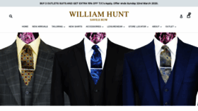 What Williamhunt.co.uk website looked like in 2020 (4 years ago)