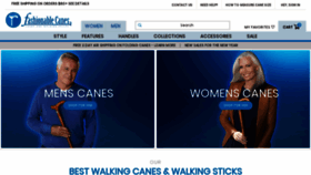 What Walkingcaneworld.com website looked like in 2020 (4 years ago)