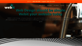 What Webit.com website looked like in 2020 (4 years ago)