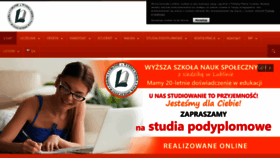 What Wsns.pl website looked like in 2020 (4 years ago)