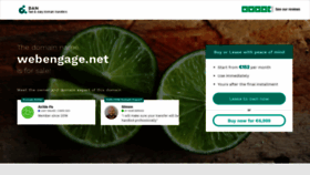 What Webengage.net website looked like in 2020 (4 years ago)