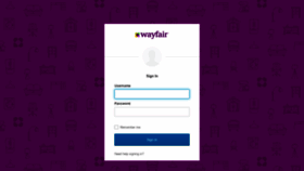 What Wayfair.okta.com website looked like in 2020 (4 years ago)