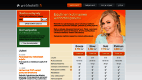 What Webhotelli.fi website looked like in 2020 (4 years ago)