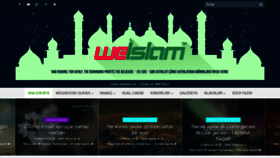 What Weislam.az website looked like in 2020 (4 years ago)