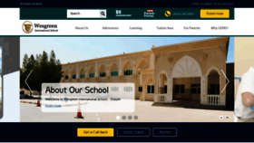 What Wesgreeninternationalschool-sharjah.com website looked like in 2020 (4 years ago)