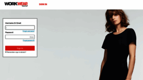 What Workweargrouponline.com.au website looked like in 2020 (4 years ago)