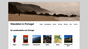 What Wandeleninportugal.info website looked like in 2020 (4 years ago)