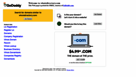 What Whoisdirectory.com website looked like in 2020 (4 years ago)