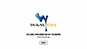 What Wamoil.com website looked like in 2020 (5 years ago)