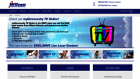What Wilsoncommunications.us website looked like in 2020 (4 years ago)
