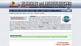 What Webspider24.de website looked like in 2020 (4 years ago)