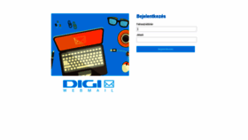 What Webmail.digi.hu website looked like in 2020 (4 years ago)