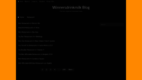 What Winnersdrinkmilkblog.com website looked like in 2020 (4 years ago)