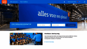 What Werkenbijcoolblue.nl website looked like in 2020 (4 years ago)