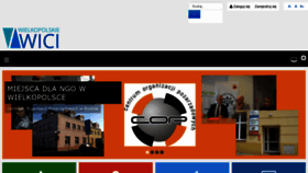 What Wielkopolskiewici.pl website looked like in 2020 (4 years ago)