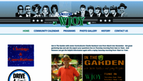 What Wjoy.com website looked like in 2020 (4 years ago)
