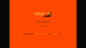 What Wakeupcall.nu website looked like in 2020 (4 years ago)