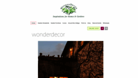What Wonderdecor.co.jp website looked like in 2020 (4 years ago)