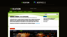 What Web-kreation.com website looked like in 2020 (4 years ago)