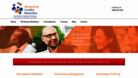 What Workplaceconflictresolution.com.au website looked like in 2020 (4 years ago)
