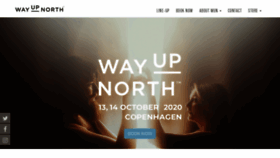 What Wayupnorth.co website looked like in 2020 (4 years ago)