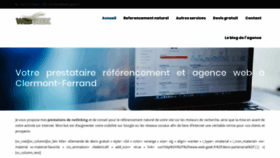 What Web-geek.fr website looked like in 2020 (4 years ago)