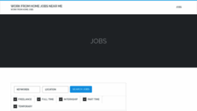 What Workfromhomejobsnearme.com website looked like in 2020 (4 years ago)
