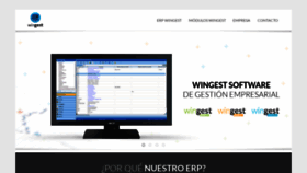 What Wingest.com website looked like in 2020 (4 years ago)