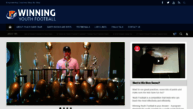 What Winningyouthfootball.com website looked like in 2020 (4 years ago)