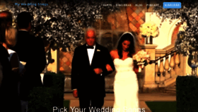 What Weddingmuseum.com website looked like in 2020 (4 years ago)
