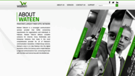 What Wateen.com website looked like in 2020 (4 years ago)