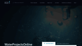 What Waterprojectsonline.com website looked like in 2020 (4 years ago)