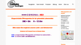 What Weltladen-reutlingen.de website looked like in 2020 (4 years ago)