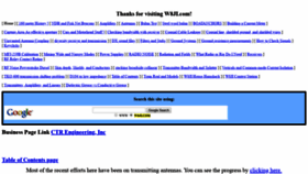 What W8ji.com website looked like in 2020 (4 years ago)