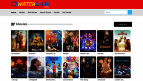 What Watchapne.co website looked like in 2020 (5 years ago)