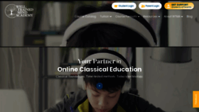 What Wtmacademy.com website looked like in 2020 (4 years ago)