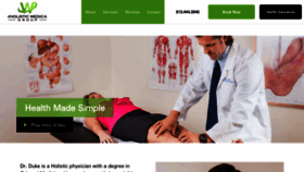 What Wholisticmedicalgroup.com website looked like in 2020 (4 years ago)