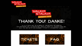 What Walkerstalkercon.de website looked like in 2020 (4 years ago)