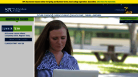 What Web.spcollege.edu website looked like in 2020 (4 years ago)