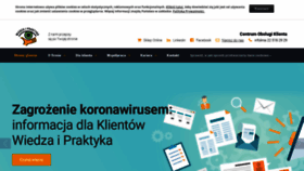 What Wiedzaipraktyka.pl website looked like in 2020 (4 years ago)