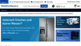 What Wasserfilterspezialist.de website looked like in 2020 (4 years ago)