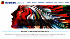What Watersidecolours.com website looked like in 2020 (4 years ago)