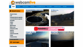 What Webcamlive.cz website looked like in 2020 (4 years ago)