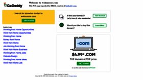 What Wahmzone.com website looked like in 2020 (4 years ago)