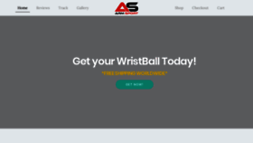 What Wristball.net website looked like in 2020 (4 years ago)